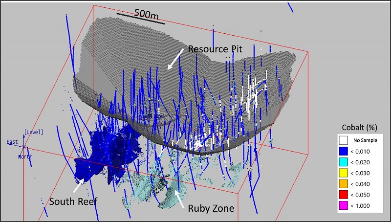 Cobalt Grades In The Drill Holes Source Wood 2023.800x0